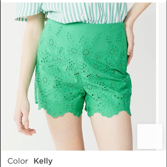 044: Draper James RSVP Embroidered Shorts - Picture 3 of 4